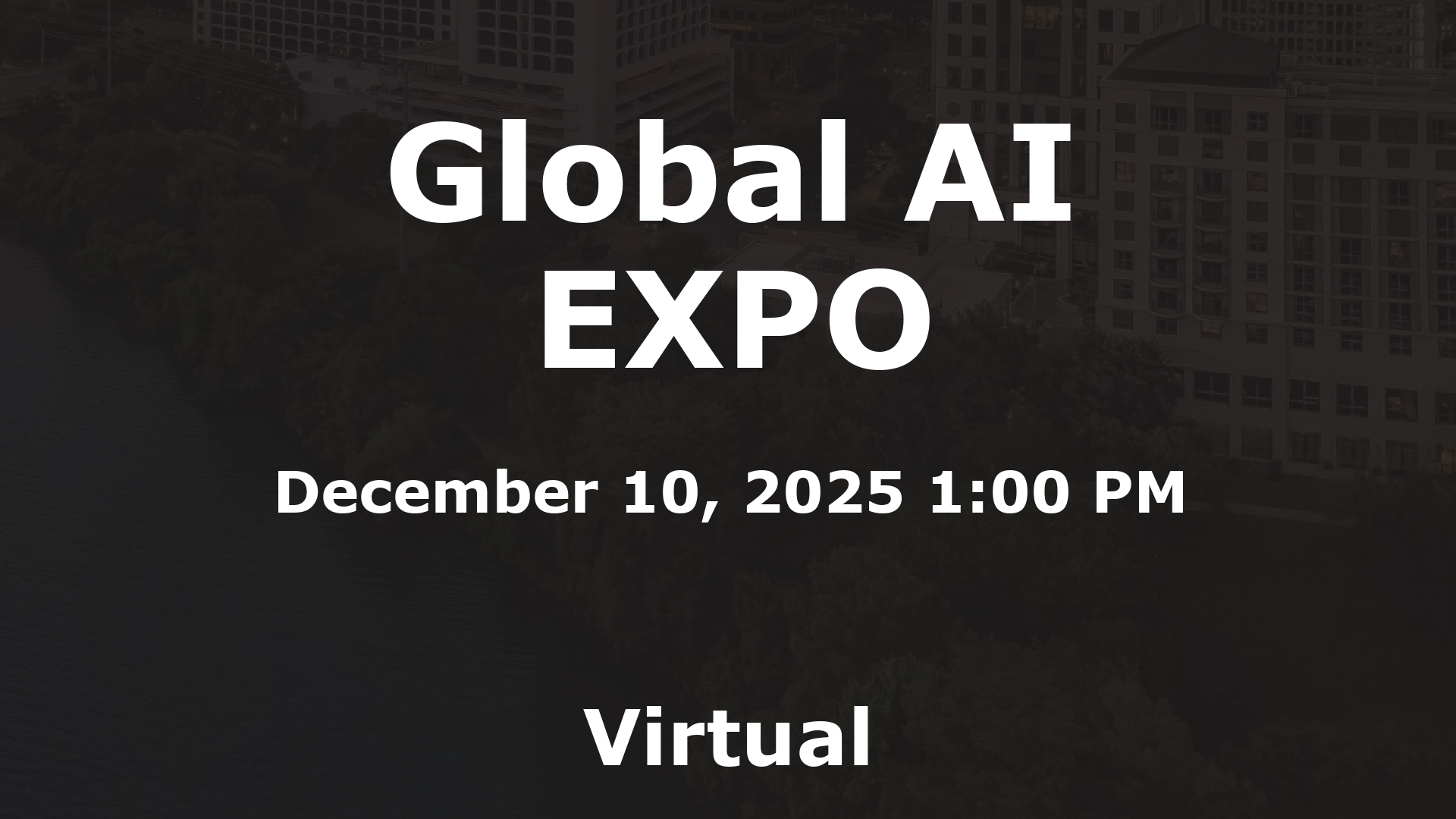 Global AI EXPO event image